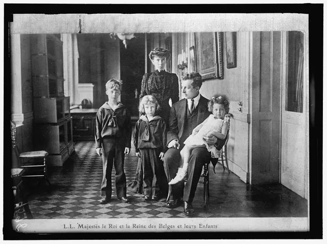 Title: BELGIAN ROYAL FAMILY. KING AND ROYAL FAMILY Abstract/medium: 1 negative : glass ; 5 x 7 in. or smaller. People by country data: sources, fields and accuracy checks