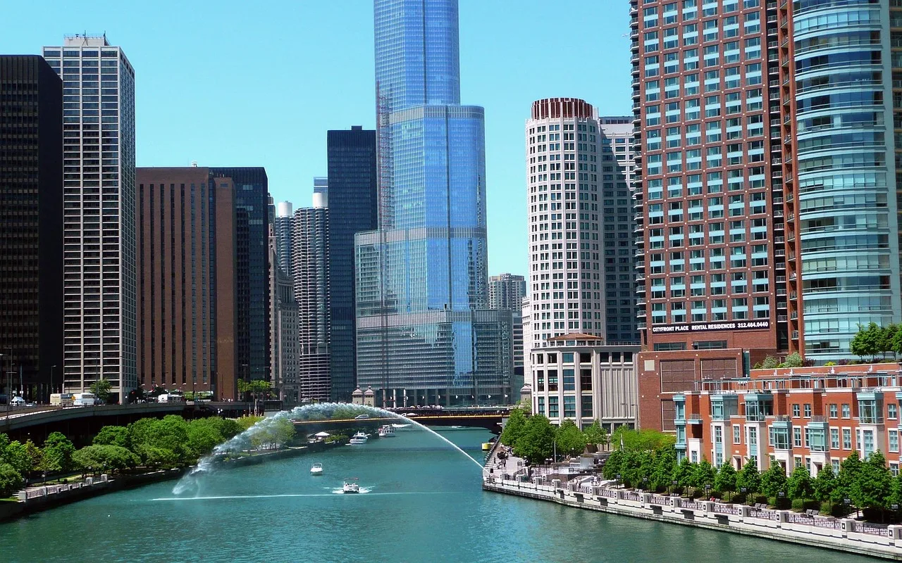 chicago, illinois, usa downtown, river, high rise, building, skyscrapers, chicago, chicago, chicago, chicago, chicago. Proving a Famous Person Born in Chicago: How to Word the Claim